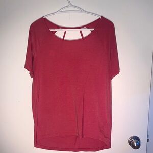 Women's Pink Short Sleeve Top